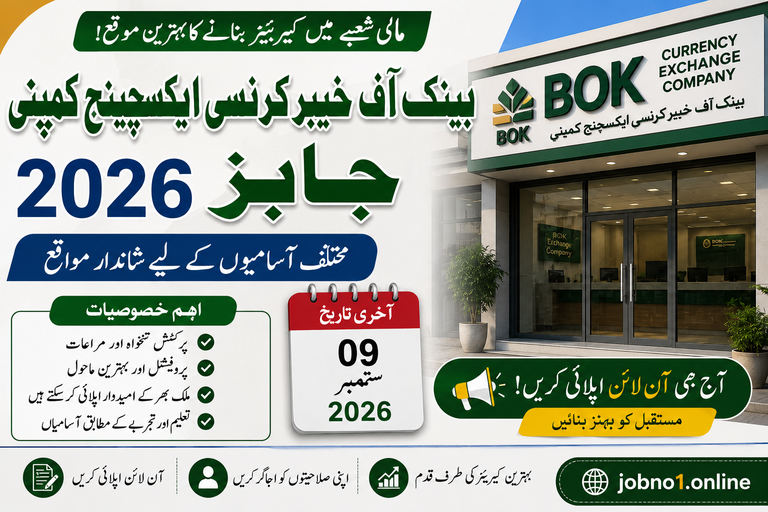 BOK Currency Exchange Company Jobs 2026